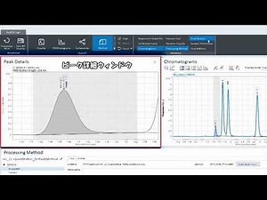 【OpenLab CDS 2の使い方】ピークの詳細を見る