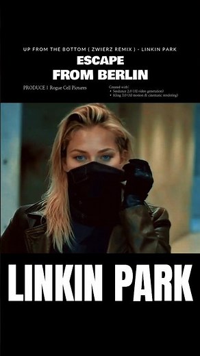 Escape from Berlin with LINKIN PARK ( ZWIERZ remix) music #linkinpark #shorts