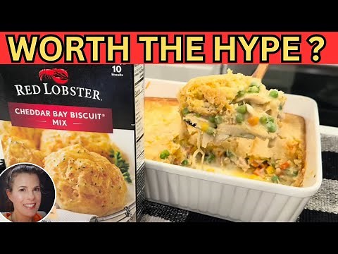 Red Lobster CHICKEN COBBLER w/ Cheddar Bay Biscuits
