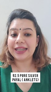 4K views · 12 reactions | This Festive season style these beautiful pure silver payal from Aahanya Jewels Crafted in 92.5 sterling silver, these trendy yet timeless anklets will add the perfect touch of glam to any outfit. To order WhatsApp on 9667669051 https://wa.me/919667669051 Follow us @aahanyajewels #silveranklets #sterlingsilverjewelry #accessories2024 #aahanyajewels #SilverSwag #SilverStyle #SilverGlam | AIBA Premium | Facebook