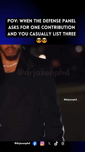 Thesis & PhD Coach | Writing Service on Instagram: "Flex, your thesis wins 😎💪 Drop your best defence moment in the comments! Follow @drjasonphd for undergrad, masters & PhD tips, guides, and related content. DM or shoot me an email to get help with your research proposal, thesis, and dissertation writing. . . . #thesisdefense #phdlife #masterslife #academicwins #researchsuccess"