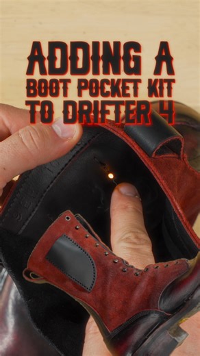 12K views · 94 reactions | Adding the Rose Anvil, Blood Core Boot Pocket Kit to the Red Flesh Drifter 4. Boots that are hand-sewn, blood red, and built to carry more than just stories. NOW AVAILABLE! Get your Rose Anvil x White's Drifter 4 boots via link in bio. Ψ | rose_anvil | Facebook