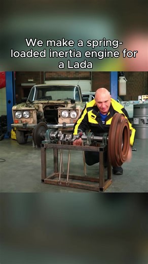 Building a Spring-Loaded Inertia Engine for a Lada