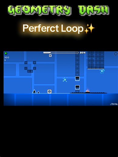 Perfect Loop #geometrydash #perfect #viralvideos #pourtoi #loop