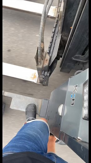 Forklift Operation Demonstration with KU Branding