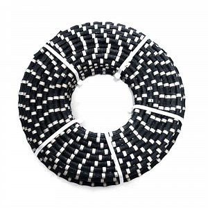 [Hot Item] Diamond Wire Cutting Mining Rope Saw with Connector Closed Loop Diamond Wire Saw for Granite Marble Jade Concrete Stone