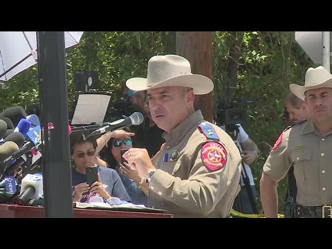 Replay: DPS press conference in Uvalde, Thursday
