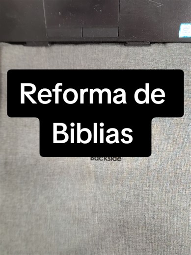 Aprende a Encuadernar y Reformar Biblias