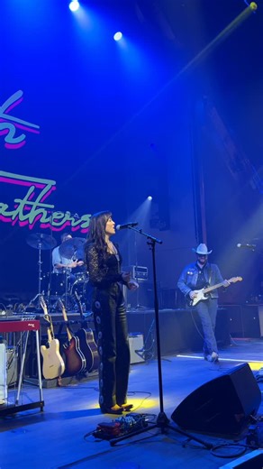 Last night was a treat!! Got to hop on stage with the great @joshweathersofficial at @rodeovegas for this song, thank you so much for the invite!! | Caroline Grace