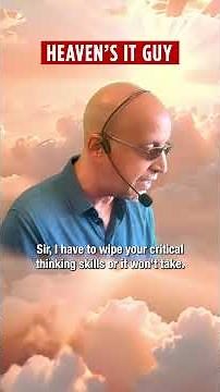 Heaven's IT Guy - When Your Faith Keeps Crashing #comedy #itguy