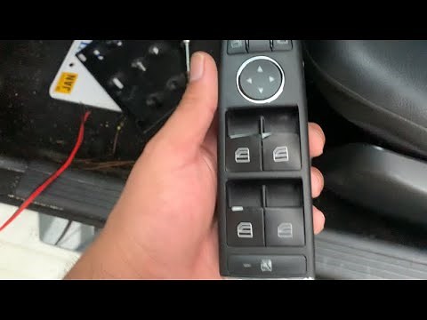 2009 Mercedes C300 how to remove door window switch