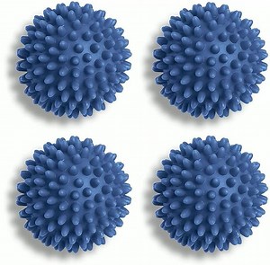6.5cm Household Plastic Dryer Ball Anti Static Silicone Washing Ball Custom PVC Laundry Dryer Balls