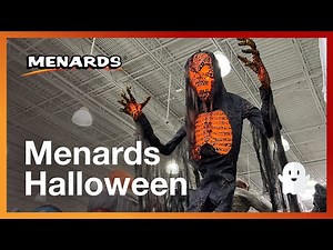 Re-Upload: Halloween at Menard's - 2022 Store Walkthrough With Decor, Animatronics & Inflatables!