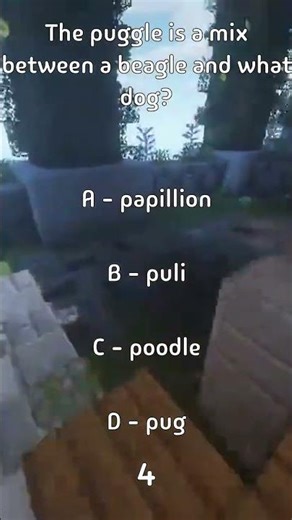 The puggle is a mix between a beagle and what dog?