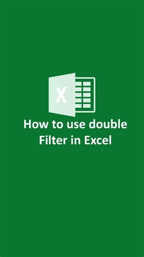 Basic to Advance Excel on Instagram: " Mastering Double Filter in Excel – Filter Smarter, Work Faster! #ExcelTips #DataFiltering #ExcelTraining #ProductivityHacks"