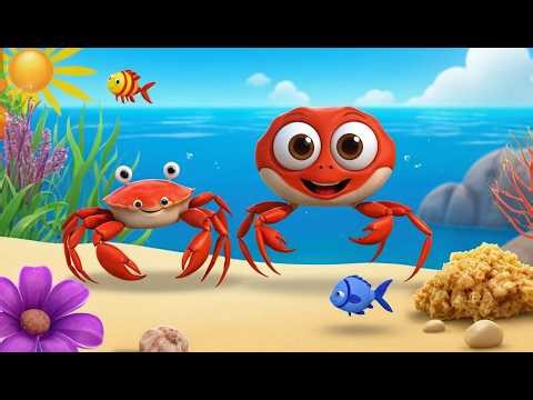 The Crab Who Is a Professional Food Taster | Funny and Cute Kids Nursery Rhyme Animation