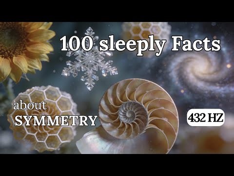 Symmetry in Nature — 300 Calm Science Facts to Fall Asleep To (No Ads, 432 Hz)