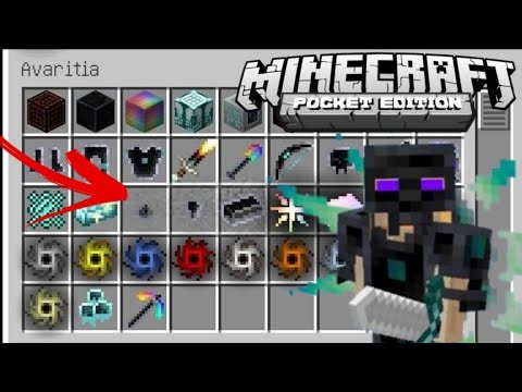 COMO BAIXAR O MOD DO AVARITIA NO MINECRAFT BEDROCK