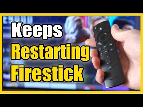 How to Fix Fire TV Stick Randomly Restarting or Turning Off (Fast Tutorial)