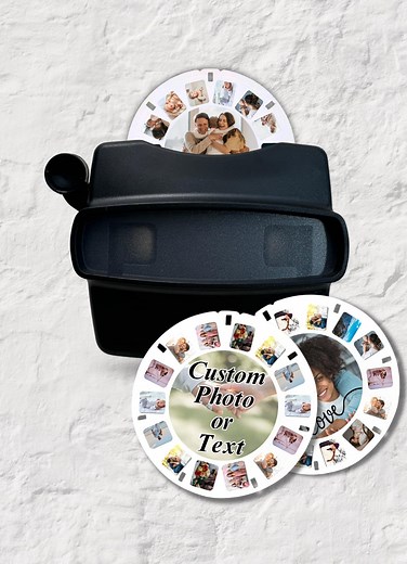 Custom Photo Viewmaster Reel: Personalized Retro Gift, Anniversary Keepsake - Etsy
