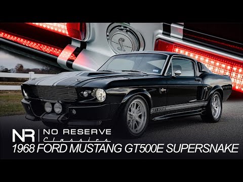 1968 Ford Mustang GT500E Supersnake Restomod–A Rare S-Code Classic FOR SALE:18005627815