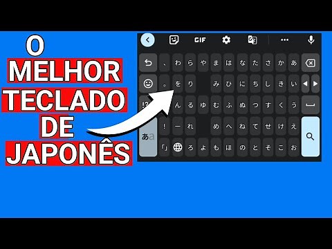 como usar TECLADO JAPONÊS com HIRAGANA de forma simples e completo\\o teclado gboard