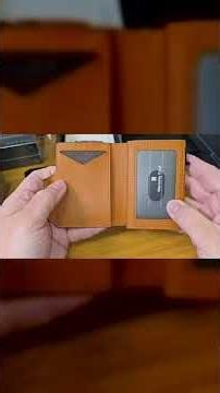 Watch this! Wallet for Men Wallet with Slim Pop Up Card Holder 9-13 Cards, Bifold Minimalist Smart W