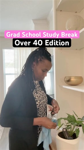 Grad school study breaks look different when over 40! #mswstudent #fsu