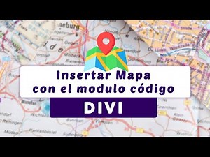 Insertar un mapa de google en DIVI usando el modulo código