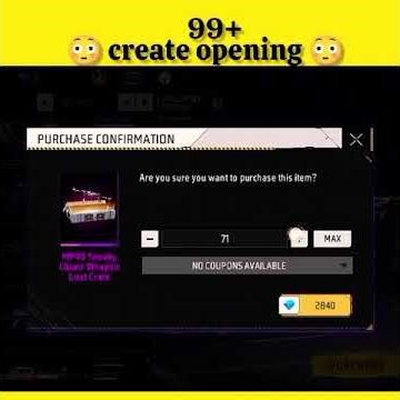 Create opening in free fire 😅 #shorts#viral. .