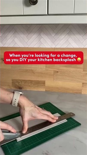 Resale HDB? DIY your kitchen backsplash for cheap