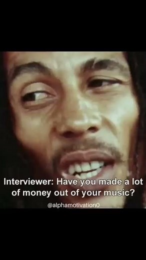 INCREDIBLE Bob Marley Quote on Wealth and Money