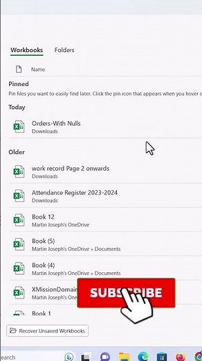 The SHOCKING Truth About Recovering Unsaved Excel Files