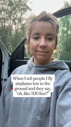 288K views · 104K reactions | Just a little lower than 500 feet  #flying #pilot #agpilot #cropduster #methodsevenpilot #liftaviationusa #agaviation #2992shop #fblifestyle #insta360 | Agpilotchick | Facebook
