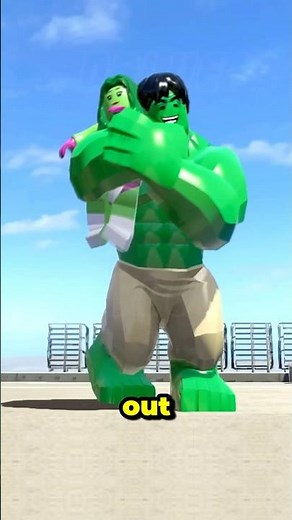 Hulk Hugs She-Hulk - LEGO Marvel Super Heroes