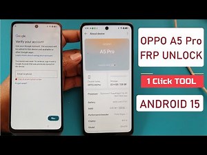 OPPO A5 Pro (CPH2711) FRP BYPASS Android 15 – 1 Click Unlock by CF Tool | Rent CF Tool/UnlockTool