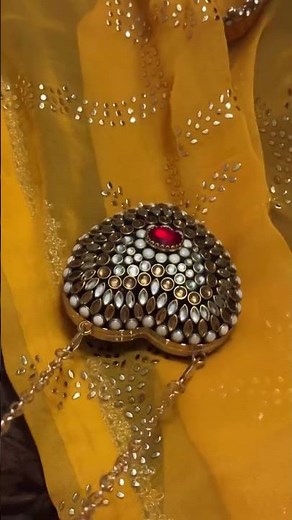 DIY Bridal Clutch Tutorial | Handmade Wedding Bag | Designer Purse Ideas 2025 #shorts ‪@shoumita‬