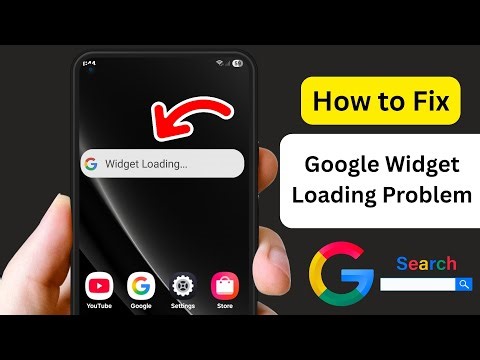 How to Fix Google Widget Loading Problem | Fix Widget Loading Problem in Google