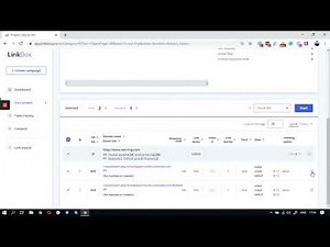 Detailed on all actions in the Linkbox