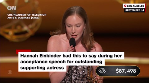 Most memorable moments from the 2025 Emmy Awards