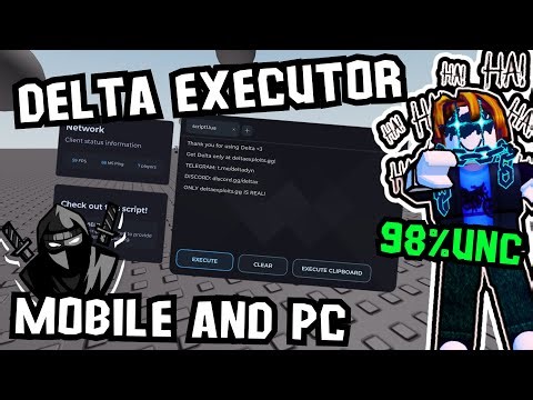 Roblox - How to Use Delta Executor! BEST Mobile Exploit! [98% UNC]