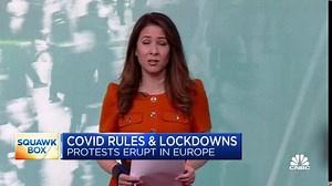 Protests erupt across Europe over Covid rules and lockdowns
