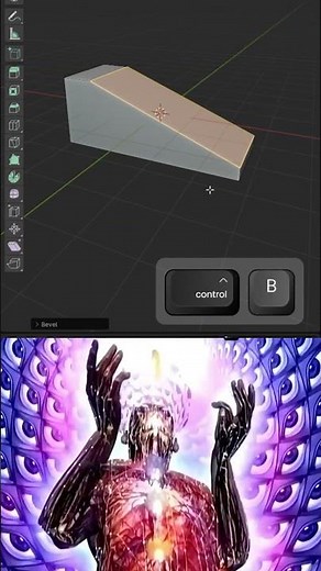 Noob vs Pro Artist: Stairs in Blender🤯