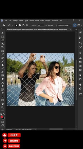 Photo Remove in Photoshop | Object & Background Removal Tutorial