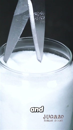 Dull Scissors? Try This Simple Salt Hack✂️🤩