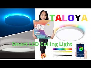 Best Ceiling Light | Taloya Smart LED Ceiling Light | Installation