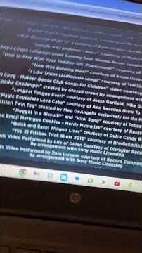 Closing credits to the emoji movie