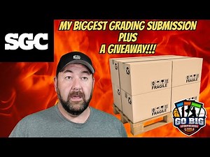MY BIGGEST SGC GRADING REVEAL EVER! 100+ Slabs & 5 GIVEAWAYS 🏀⚾🏈⛳