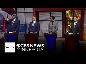 Four Minneapolis mayoral candidates go head-to-head in debate hosted by WCCO