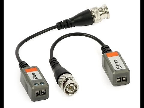CFTV - COMO FUNCIONA E COMO INSTALAR CONVERSOR BALUN - DVR STAND ALONE